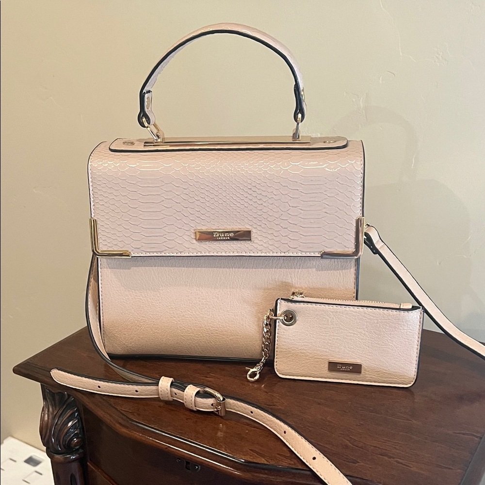 Elegant lite pink Handbag Set